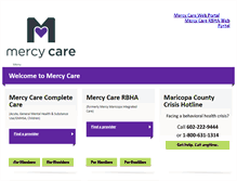 Tablet Screenshot of mercycareplan.com
